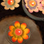 10-Pack Floating Candle Lights Water Lily Lotus Flower Design Colorful - Assorted Tealight Lanterns 5"