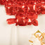 41"x36" Metallic Red Giant Heart Mylar Foil Balloon, Photo Backdrop Balloon Quilt