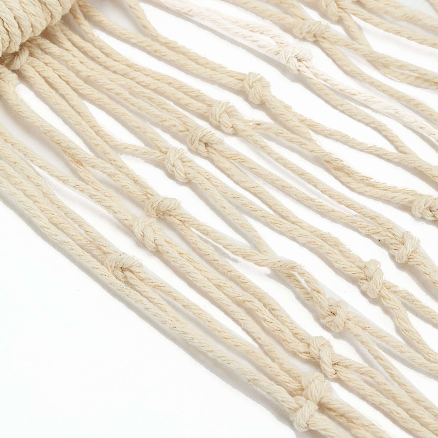 Cotton Fish Net Natural - Stylish Nautical Backdrop With Ties for Parties & Events 5ftx5ft