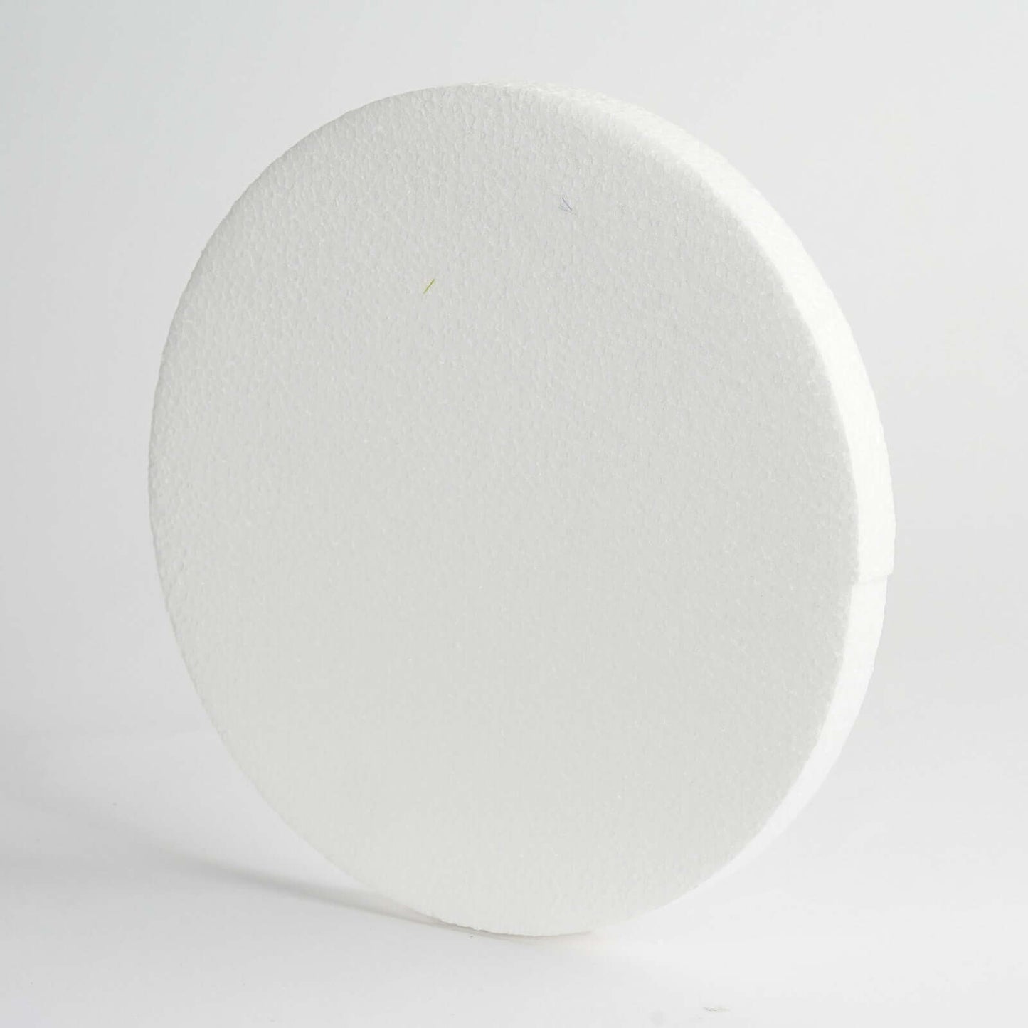 12 Pack 10" White StyroFoam Disc, DIY Polystyrene Foam Craft Supplies
