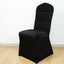 Stretch Spandex Chair Cover Rouge for Banquet Chairs Black - Fitted Slip-On Slipcover
