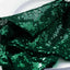 Sequin 20"x20" Napkin Hunter Emerald Green - Shimmering Dinner Napkin
