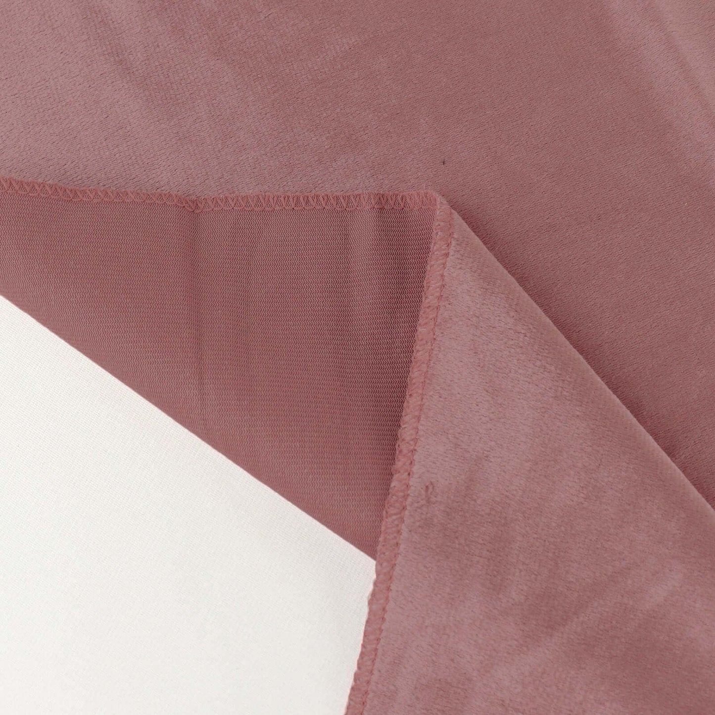 Premium Velvet 12"x108" Table Runner Dusty Rose - Sheen Finish Reusable Table Decor