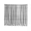 20ftx10ft Silver Metallic Shimmer Tinsel Event Curtain Drapes, Backdrop Event Panel
