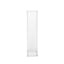 Acrylic Floor Vase Flower Stand with Square Mirror Base Clear - Durable Wedding Column Centerpiece for Events 40"