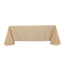 Polyester 72"x120" Rectangle Tablecloth Beige - Durable and Stylish Table Cover