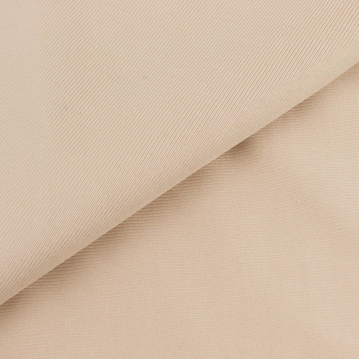 Beige Scuba Polyester Fabric Roll, Wrinkle Free DIY Craft Fabric Bolt- 60"x10 Yards