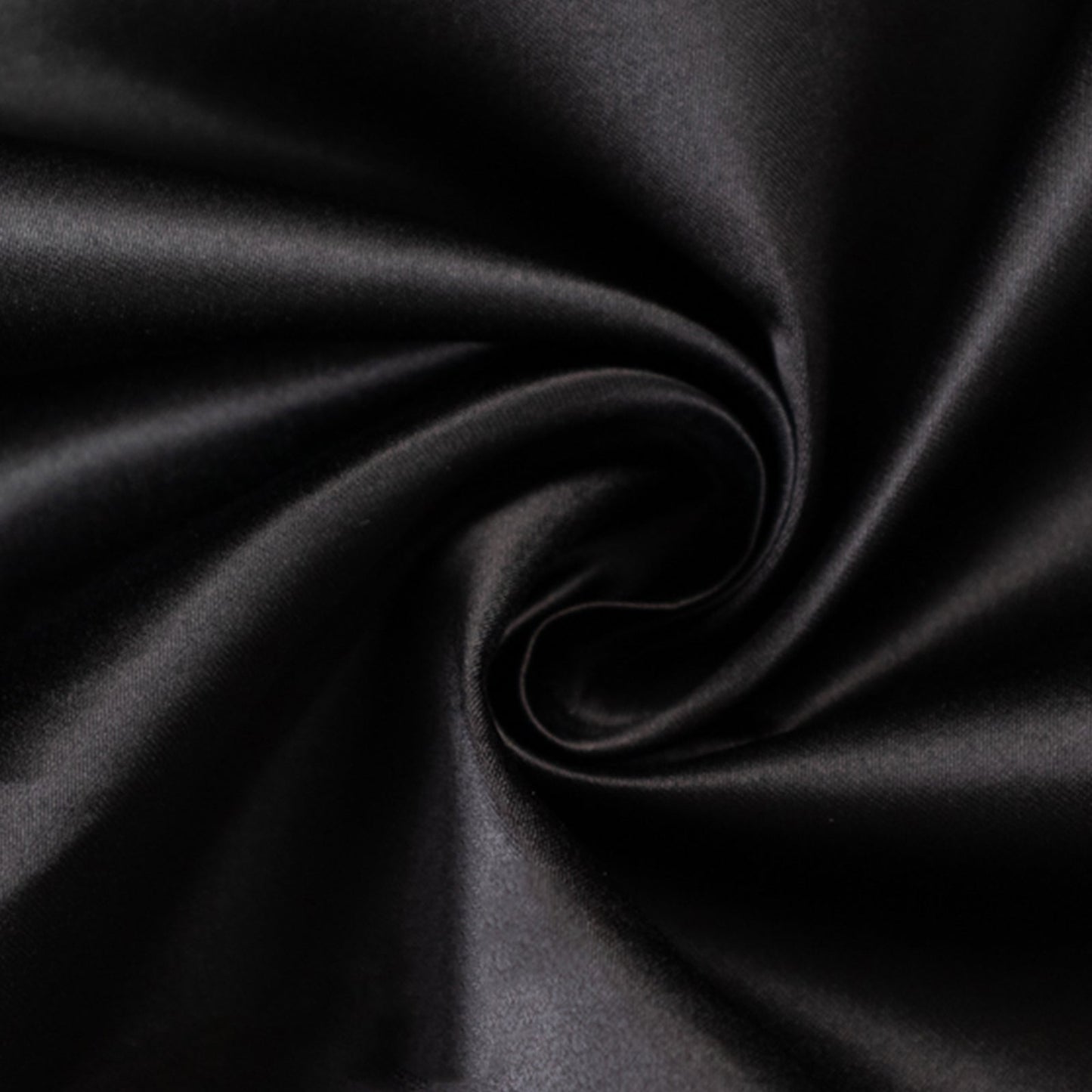 54"x10 Yards Black Lamour Satin Fabric Bolt, Heavy Matte Satin Fabric By The Yard