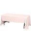 Polyester 60"x126" Rectangle Tablecloth Blush - Wrinkle-Resistant Table Cover
