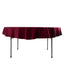 Scuba Round 70" Tablecloth Burgundy - Wrinkle Free & Stain Resistant Table Cover