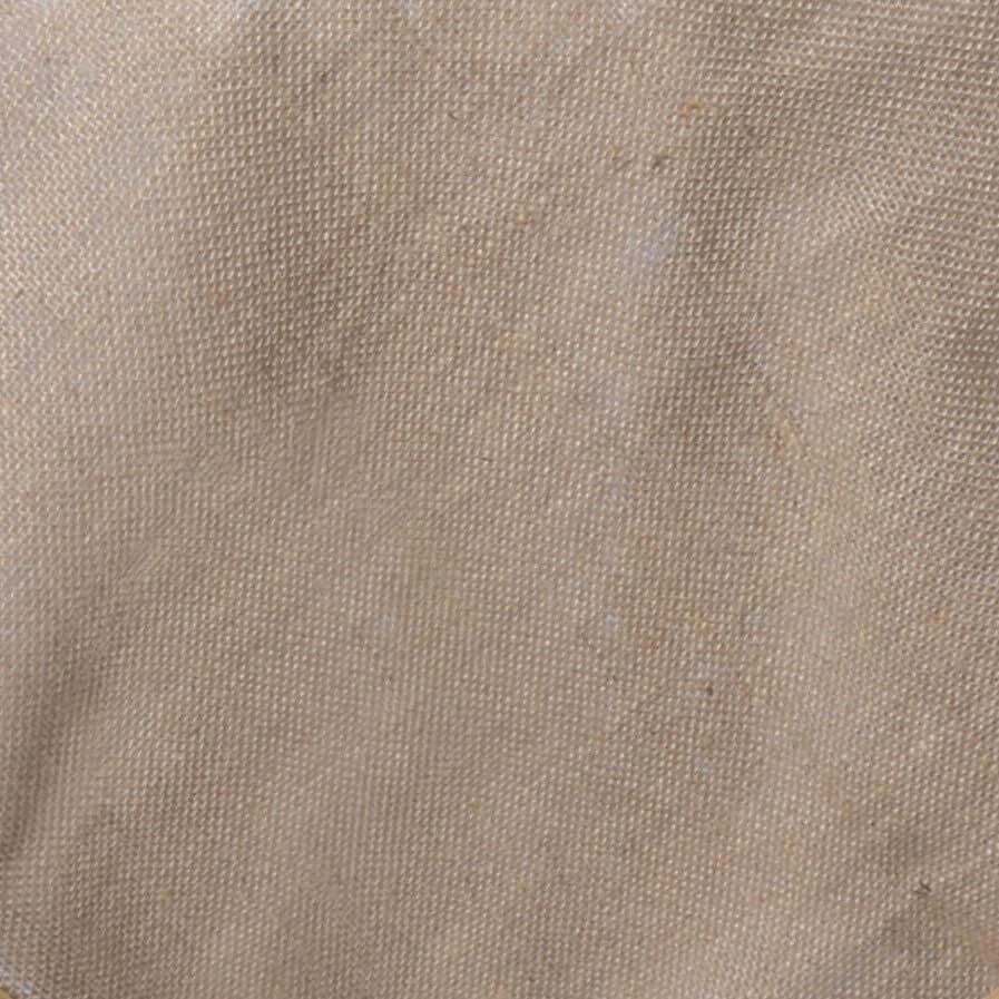 Burlap 90"x90" Table Overlay Square Tablecloth Natural - Rustic Design for Vintage Celebrations