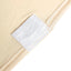 10 Pack Stretch Spandex Chair Covers Beige for Folding Chairs - Durable 160GSM Fitted Slipcovers