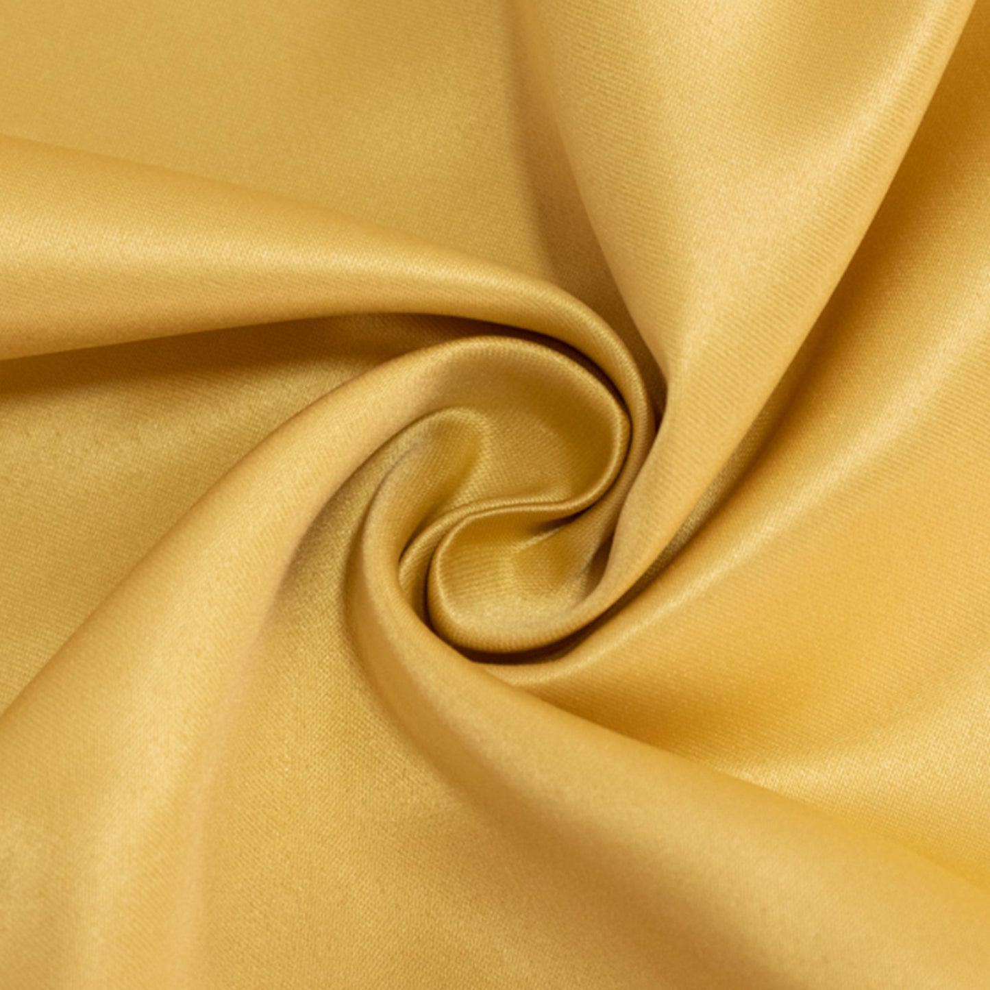 Lamour Satin 120" Round Tablecloth Champagne - Seamless Table Cover with Soft Tempered Sheen