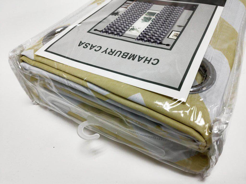 2 Pack White Mint Chevron Print Blackout Window Curtain Grommet Panels, Noise Canceling Curtains - 52"x108"