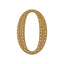 Decorative Rhinestone Alphabet "O" Letter Stickers, Glitter Adhesive Craft Letters Gold DIY Sparkle Embellishments 8"
