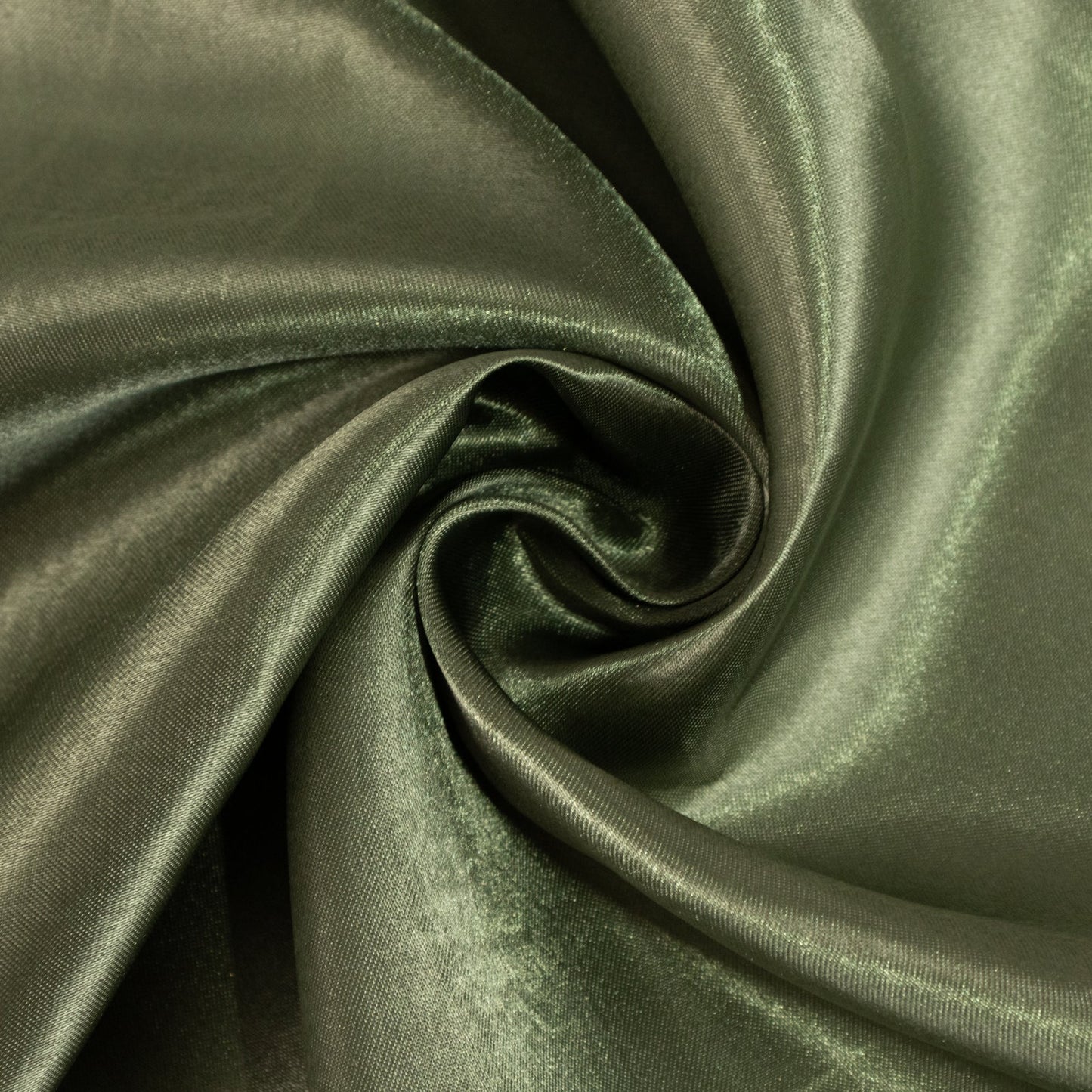 Satin 90"x90" Table Overlay Square Tablecloth Dusty Sage Green - Smooth Finish Table Topper
