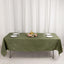 Scuba Rectangular 60"x102" Tablecloth Dusty Sage Green - Wrinkle Free & Stain Resistant Table Cover