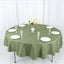 Polyester 90" Round Tablecloth Dusty Sage Green - Stain & Wrinkle-Resistant Table Cover