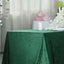 Premium Velvet 60"x102" Rectangle Tablecloth Hunter Emerald Green - Reusable & Soft Table Cover