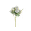 4 Bushes 12" Ivory Real Touch Artificial Silk Rose Flower Bouquet, Faux Bridal Flowers