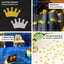 300 Pcs Glitter Princess Crown Paper Confetti Double-Sided Gold, Baby Shower Party Table Scatters - Decorative & Sparkling Design
