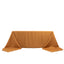 Premium Polyester 90"x156" Rectangle Tablecloth Gold - Seamless 220GSM Stain-Resistant Design for Classy Events