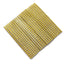4 Pack Gold Rhinestone Mesh Velcro Backdrop Curtain Bands, Large Chair Sash Clip Tie Backs - 5"X10"