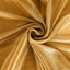 Satin 14ft Table Skirt Gold Pleated Double Drape Design - Soft & Graceful for Events