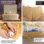 Raffia Grass Table Skirt Natural - Rustic Skirt for Hawaiian Party Decor 9ft