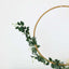 24" Gold Heavy Duty Metal Hoop Wreath, Floral Hoop
