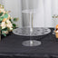 2 Tier Acrylic Round Ice Cream Cone Holder Clear - Sturdy Appetizer Dessert Display Stand with 24-Slots for Easy & Stylish Event Party Table Setup 12"