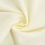Premium Polyester 6ft Rectangle Tablecloth Ivory Durable Fitted 220GSM Table Cover