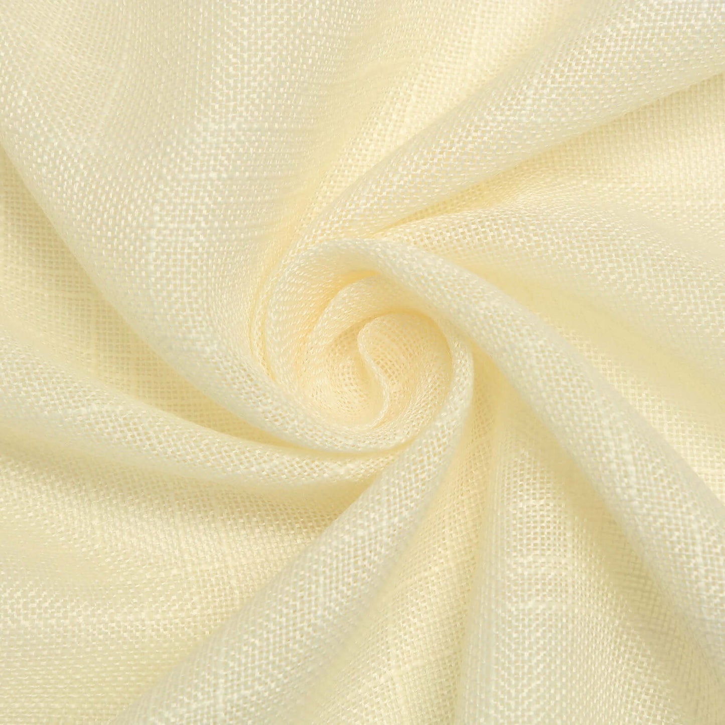 5 Pack Linen Chair Sashes 6"x108" Slubby Textured Ivory - Durable Wrinkle-Resistant Decor