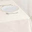 Cotton Blend 54"x54" Square Tablecloth Ivory - Wrinkle-Resistant Table Cover