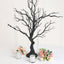 Manzanita Tree Centerpiece Black with 8 Acrylic Bead Chains for Weddings Parties & Event Displays 34"