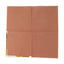 50-Pack Paper Beverage Napkins with Gold Foil Edge Terracotta (Rust) - Disposable 2 Ply Cocktail Napkins for Events 6.5"x6.5"