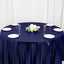 Sequin 120" Round Tablecloth Navy Blue - Seamless Glittering Table Cover