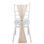 5 Pack Cheesecloth Gauze 16"x88" Chair Sashes Nude Beige - Boho Chair Decorations