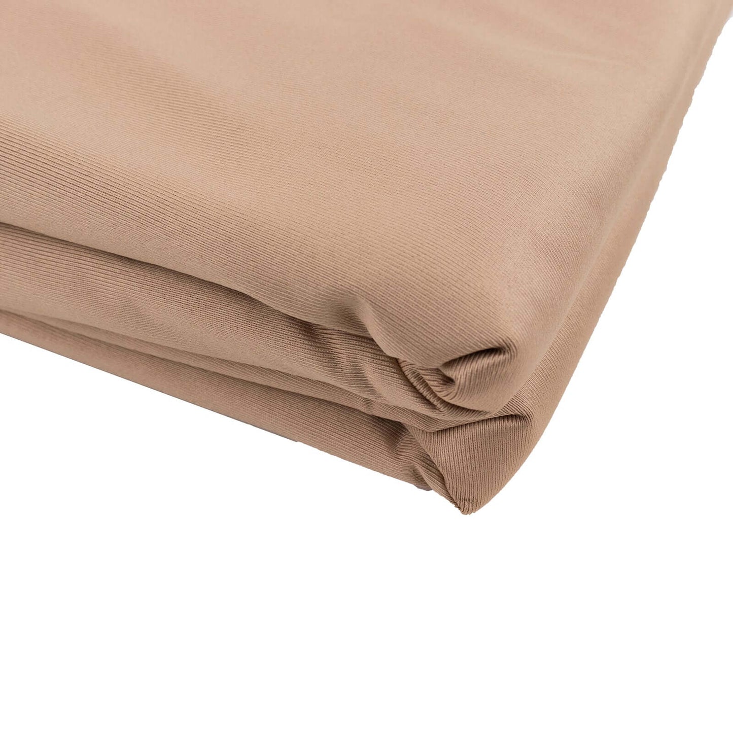 Nude Scuba Polyester Fabric Roll, Wrinkle Free DIY Craft Fabric Bolt- 60"x10 Yards