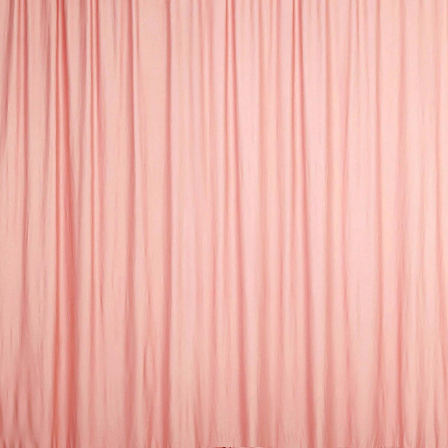 2 Pack Dusty Rose Scuba Polyester Event Curtain Drapes, Durable Flame Resistant Backdrop Event Panels Wrinkle Free with Rod Pockets - 10ftx10ft