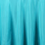 Polyester 120" Round Tablecloth Turquoise - Seamless Wrinkle-Resistant Table Cover