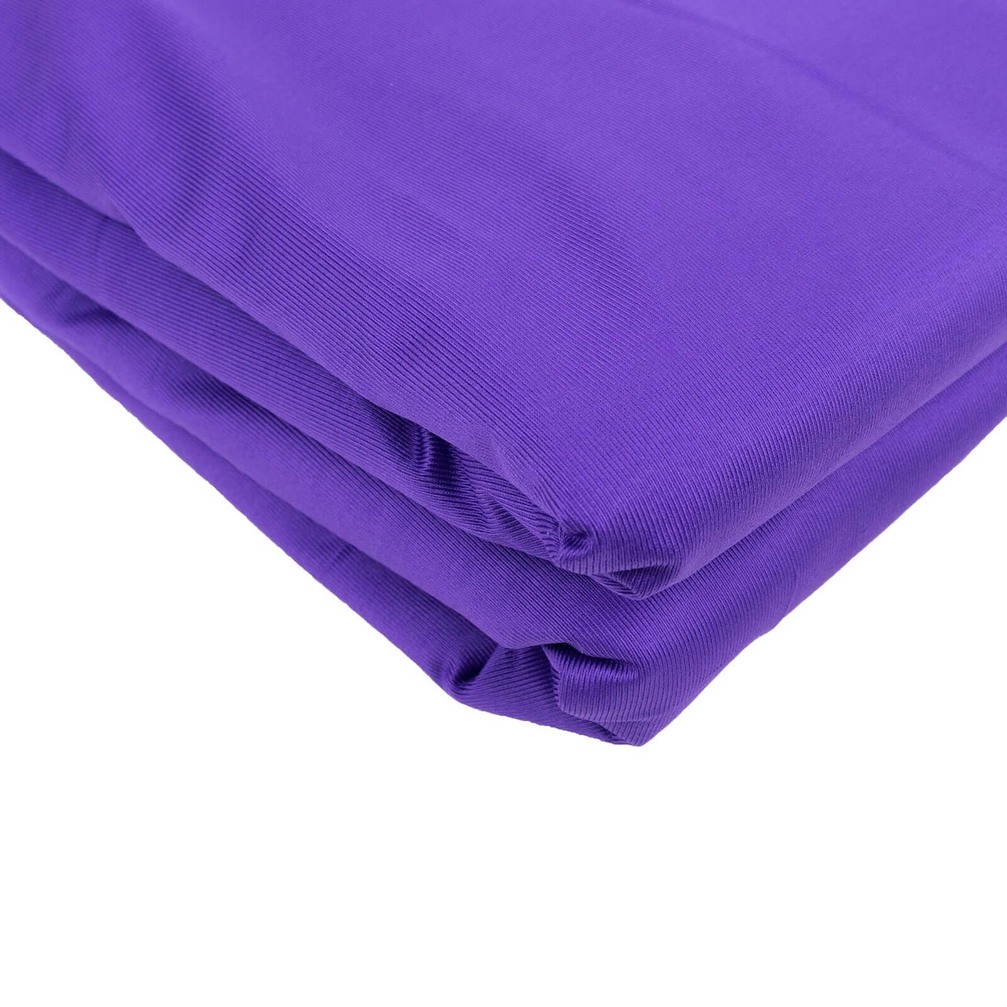 Purple Scuba Polyester Fabric Roll, Wrinkle Free DIY Craft Fabric Bolt- 60"x10 Yards