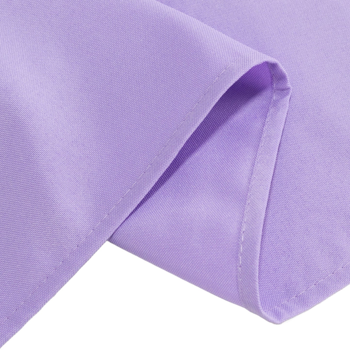Premium Polyester 60"x102" Rectangle Tablecloth Lavender Lilac - Durable 220GSM Wrinkle-Resistant Table Cover
