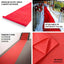 3ftx100ft Hollywood Red Carpet Runner for Party, Red Rayon Wedding Aisle Runner