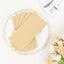 20 Pack Linen-Like Paper 8.5"x4" Napkins Natural - Highly Absorbent & Disposable Airlaid Guest Towels