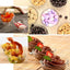 24-Pack Plastic Mini Dipping Bowls Clear - Durable Disposable Bowls for Snacks 2oz