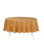 Polyester 90" Round Tablecloth Gold - Stain and Wrinkle-Resistant Table Cover for Party & Gatherings