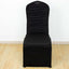 Stretch Spandex Chair Cover Rouge for Banquet Chairs Black - Fitted Slip-On Slipcover