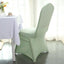10 Pack Spandex Chair Covers for Banquet Chairs Sage Green - Durable Reusable Stretch Slip-On Covers