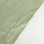 Taffeta 120" Round Tablecloth Sage Green - Seamless Accordion Crinkle Table Cover